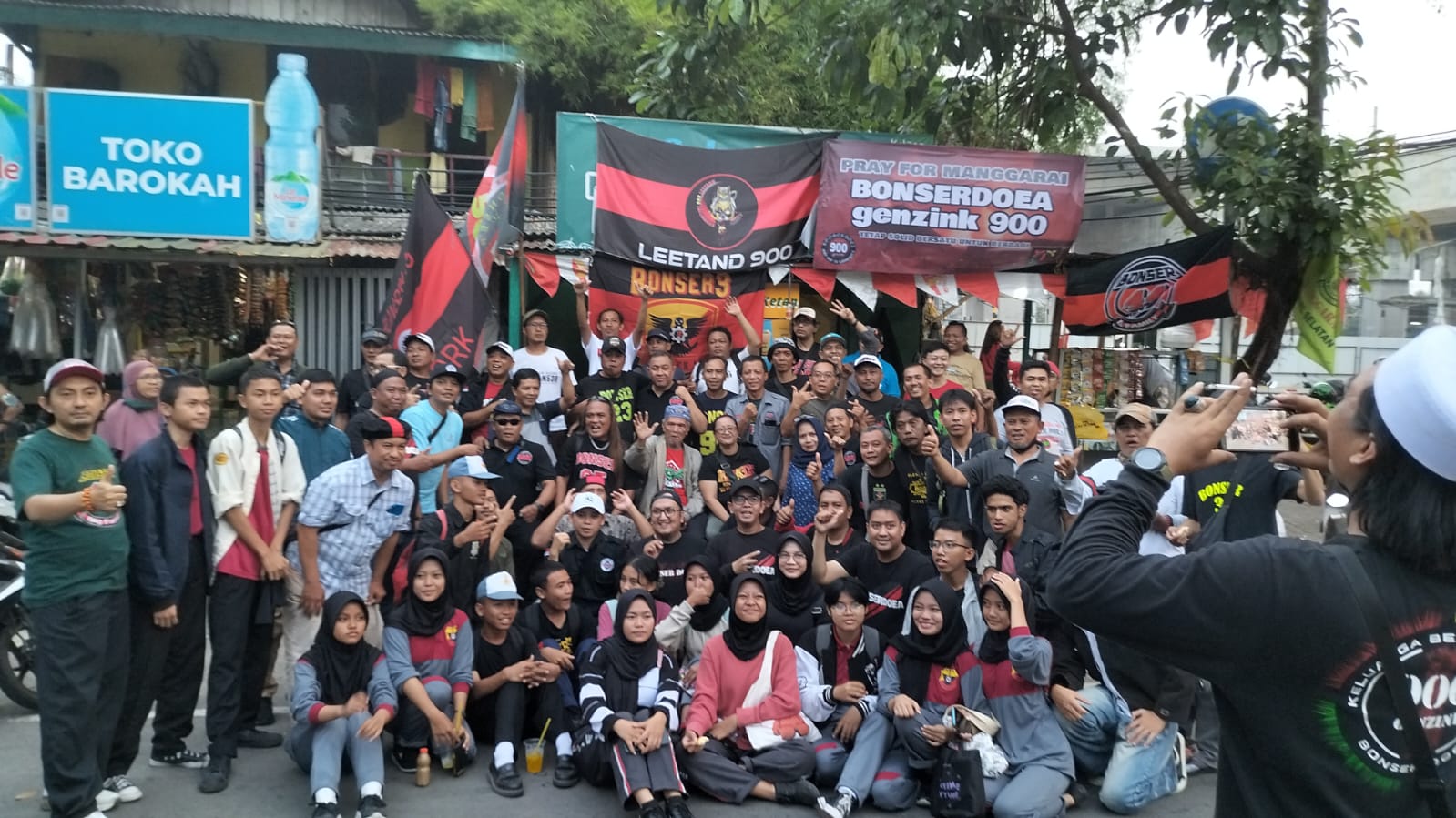 Bantu Korban Kebakaran Manggarai, Alumni STM Bonser dirikan Posko Bonser Peduli